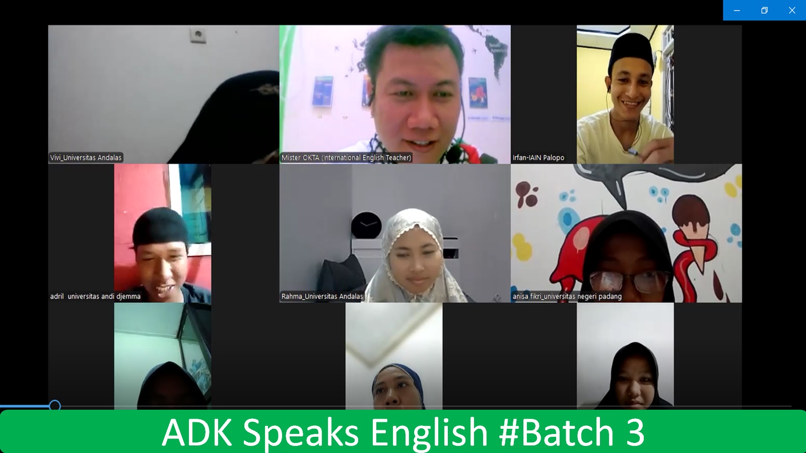 ADK Speaks English #Batch 3